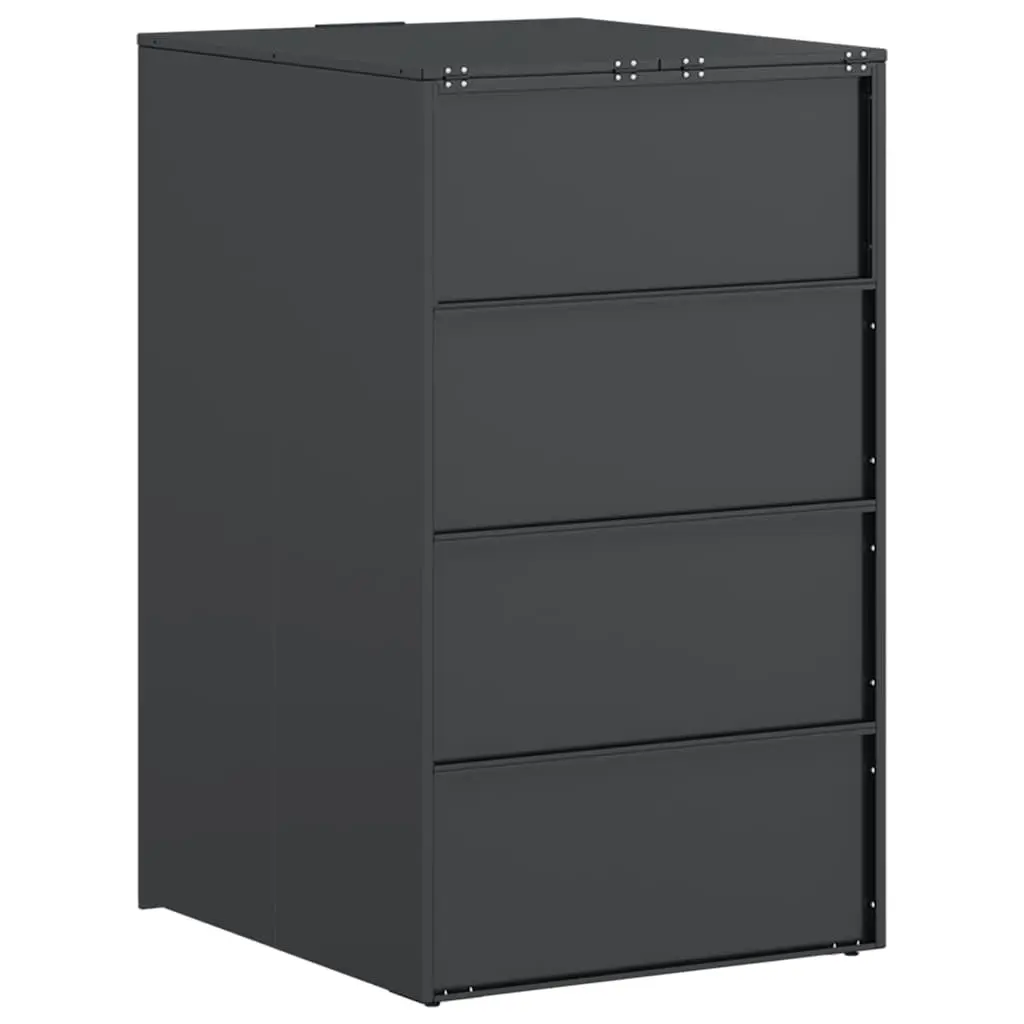 Wheelie Bin Storage Enclosure Outdoor Waste 240L Anthracite