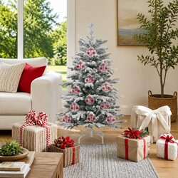 Reliable 25-Piece Set of Transparent Christmas Baubles