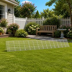 Rabbit Cage 430x55x55cm Silver Galvanised Steel Outdoor Small Animal Habitat
