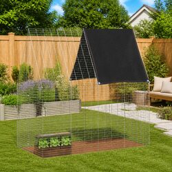 Safe and Functional Outdoor Small Animal Habitat Cage