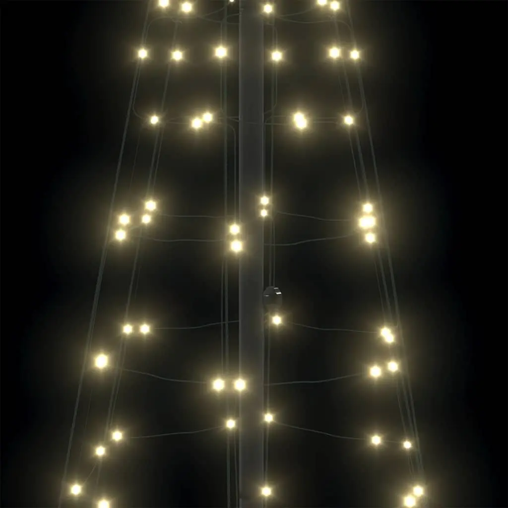 LED Christmas Tree Indoor Outdoor Decor 250cm Warm White
