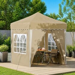 Reliable Pop-up Party Tent 195x195x245cm for Outdoor Use