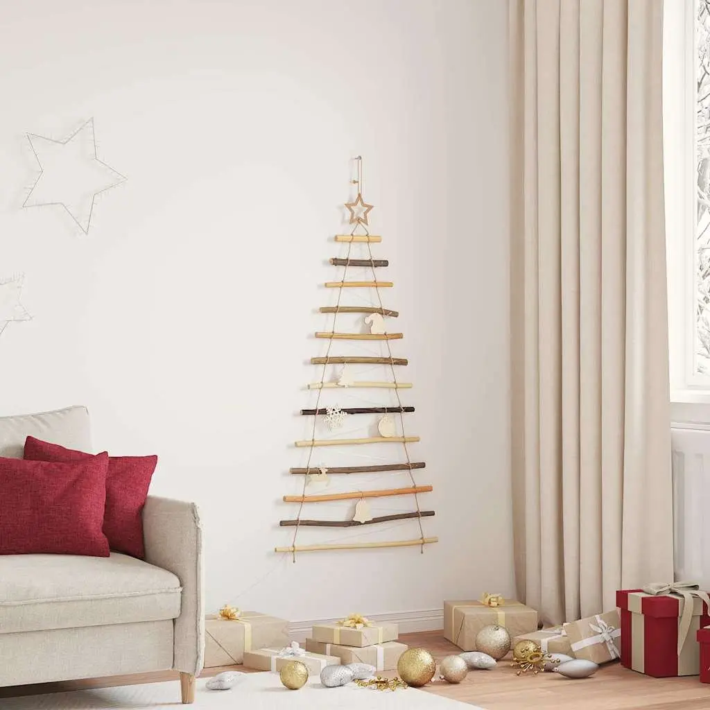 Hanging Christmas Tree 120cm with Warm Lights