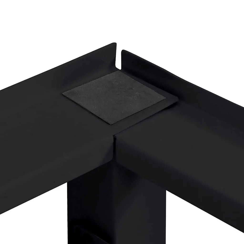 Washing Machine Pedestal 2 pcs Black Height Elevation Laundry Room Appliance Riser