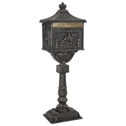 Durable and Stylish Bronze Mailbox for Your Outdoor Area