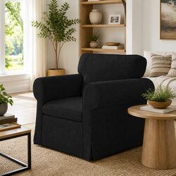 Quality Black Modular Sofa with Easy Maintenance