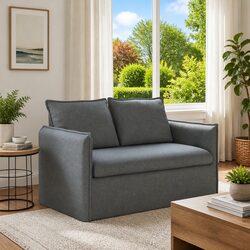 Practical Grey Sofa Offering Comfort and Style