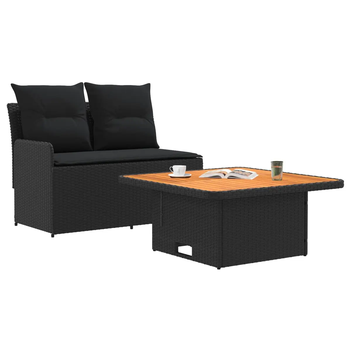 Outdoor Sectional Sofa Set with Table