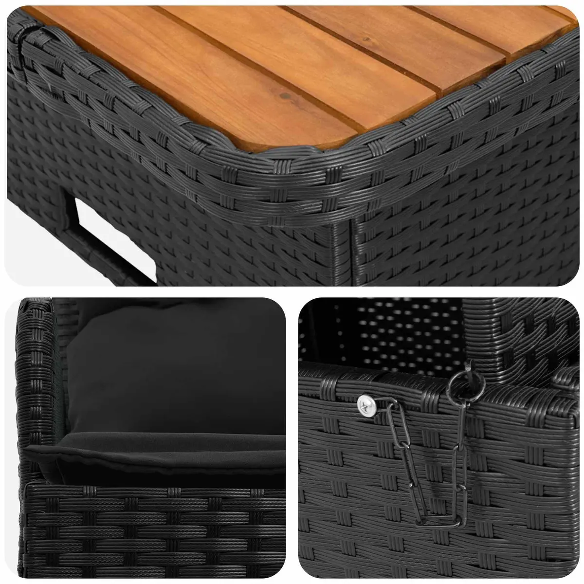 Outdoor Sectional Sofa Set with Table