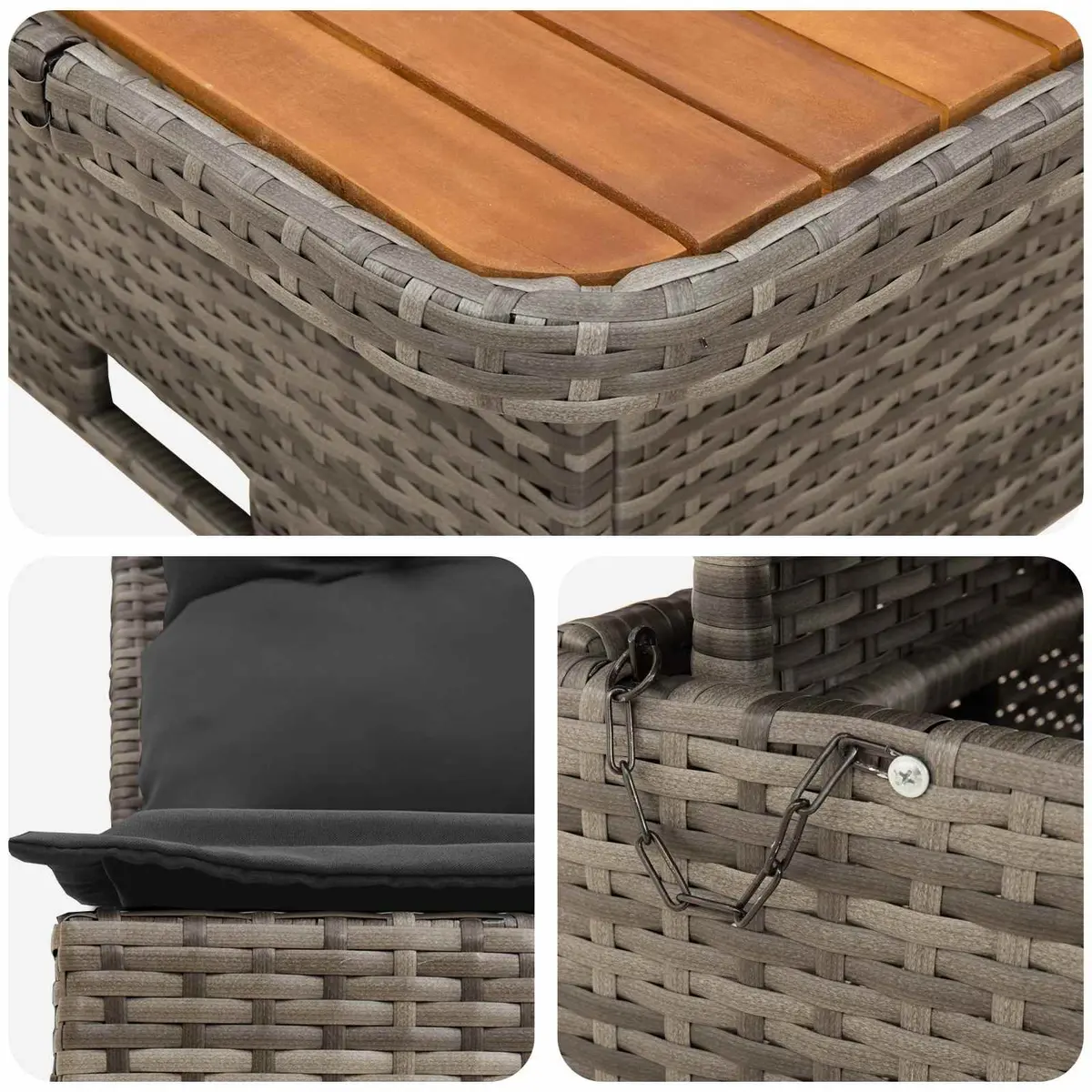 Middle Sofa Sectional for Outdoors