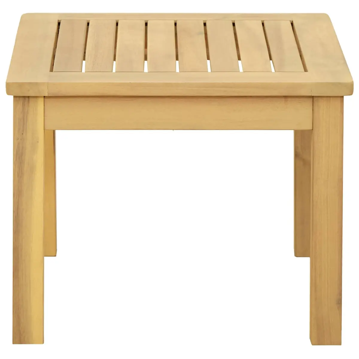 Solid Acacia Wood Coffee Table Outdoor Garden Patio Furniture 45x45x36cm Brown
