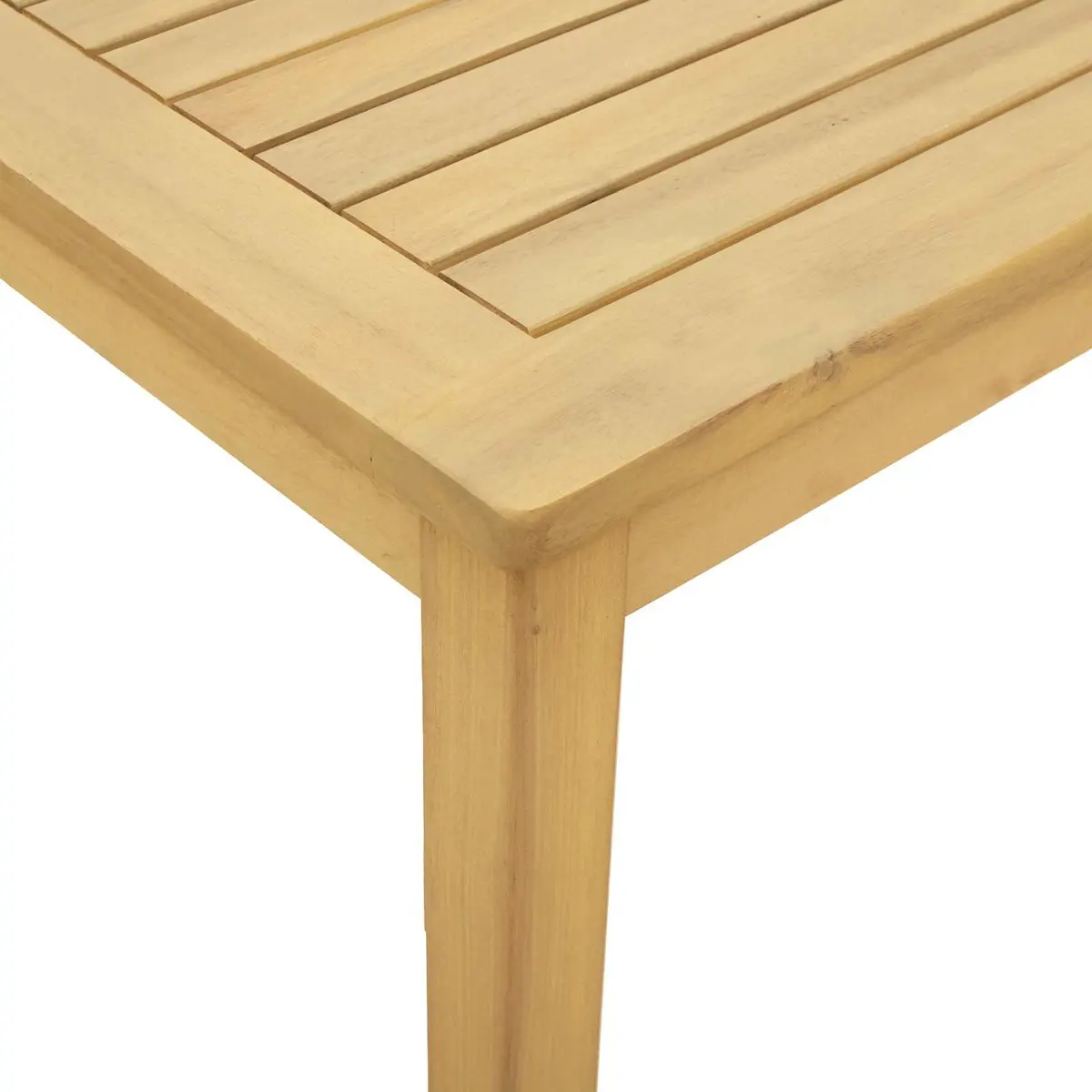 Coffee Table Solid Acacia Wood Garden Patio Outdoor Indoor Furniture Brown