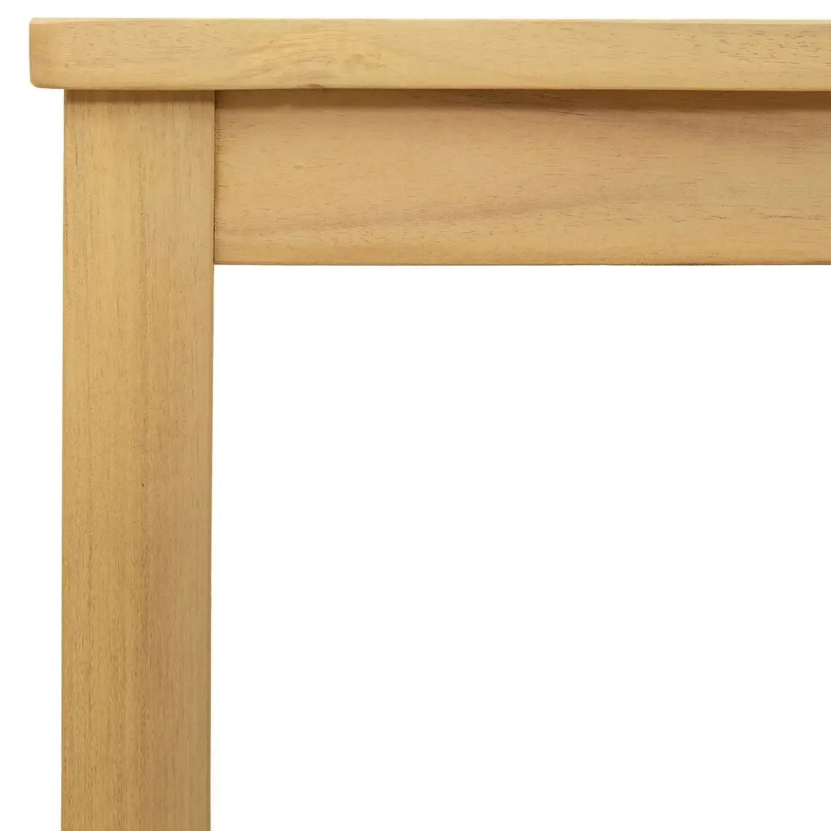 Solid Acacia Wood Coffee Table with Rustic Appeal