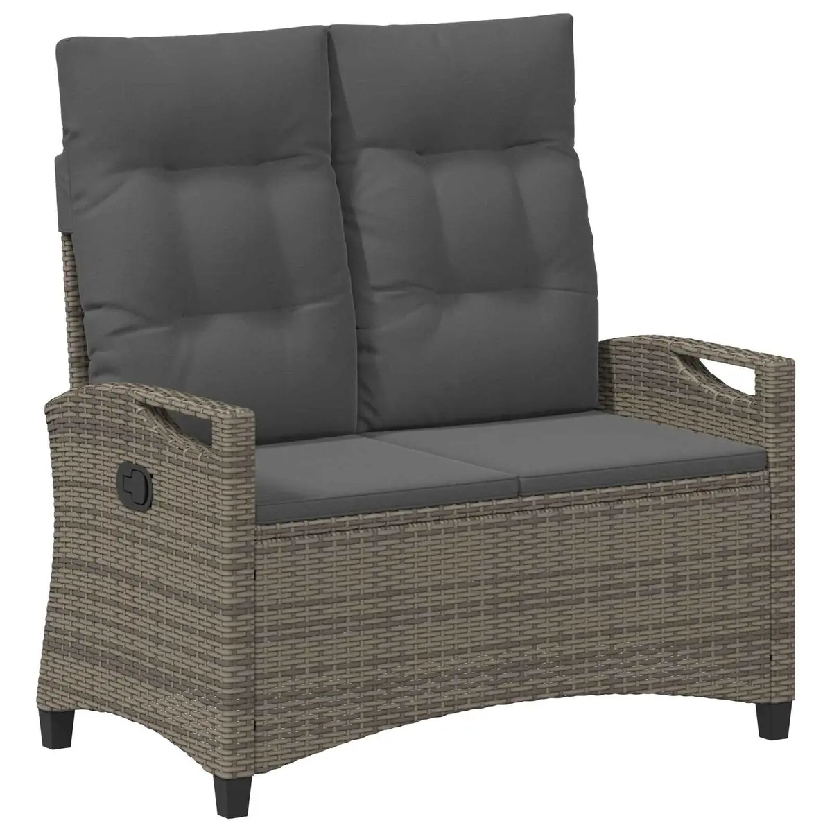 Garden Bench with Pillow for Outdoor Use