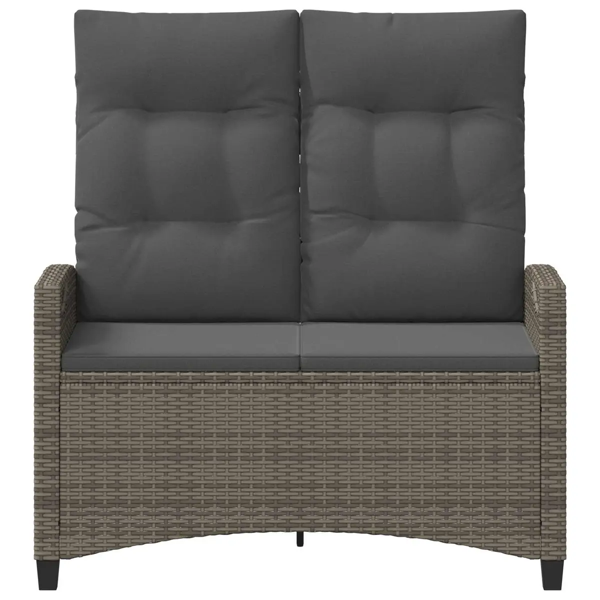Garden Bench with Pillow for Outdoor Use