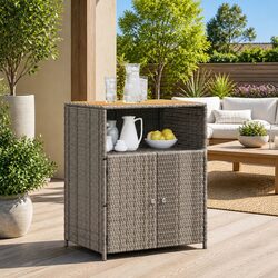 Reliable Grey Storage Cabinet for Your Home