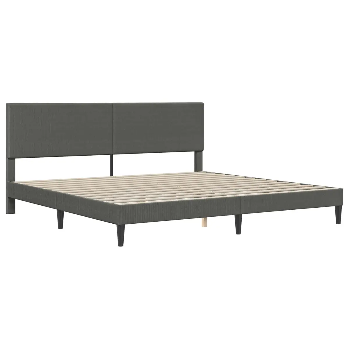 Dark Grey Bed Frame 180 x 200 cm