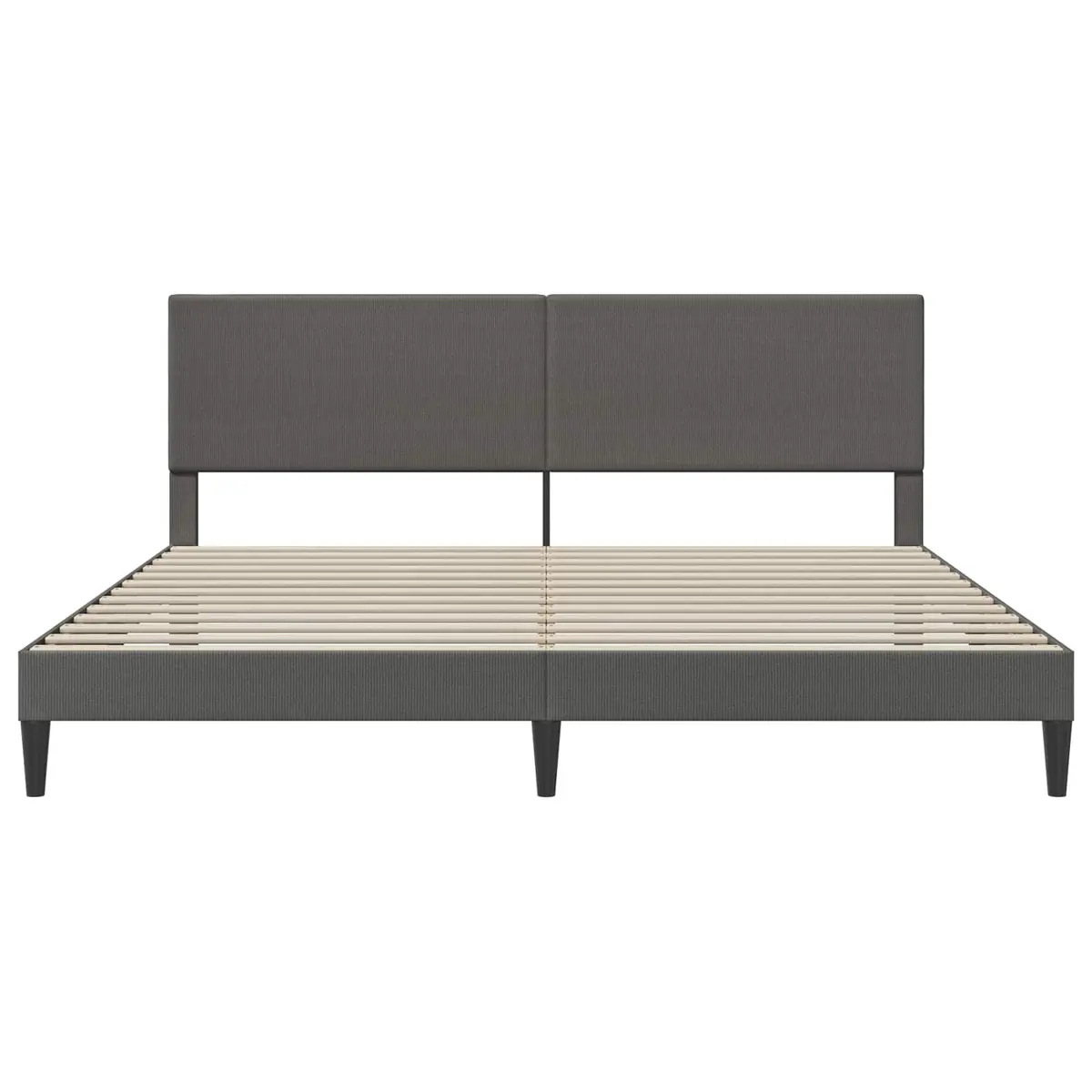 Dark Grey Bed Frame 180 x 200 cm