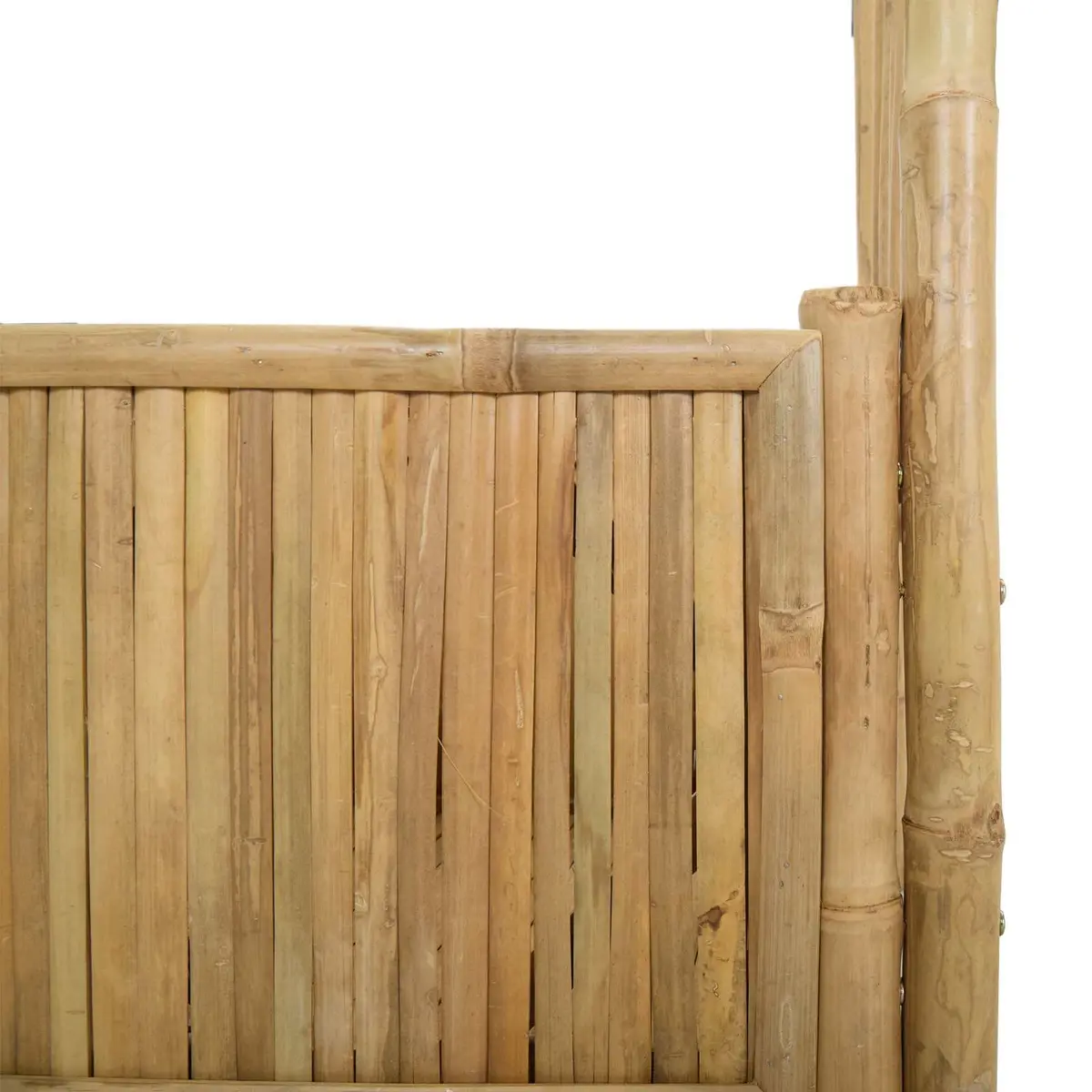 Garden Arch Bamboo Outdoor Structure Trellis Pathway Entrance 177 x 40 x 205 cm Brown