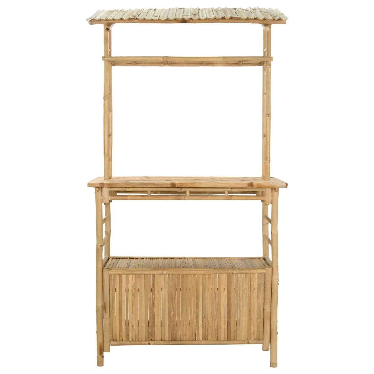Bamboo Bar Table for Outdoor Gatherings