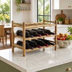 Bamboo Wine Rack: Style Meets Practicality
