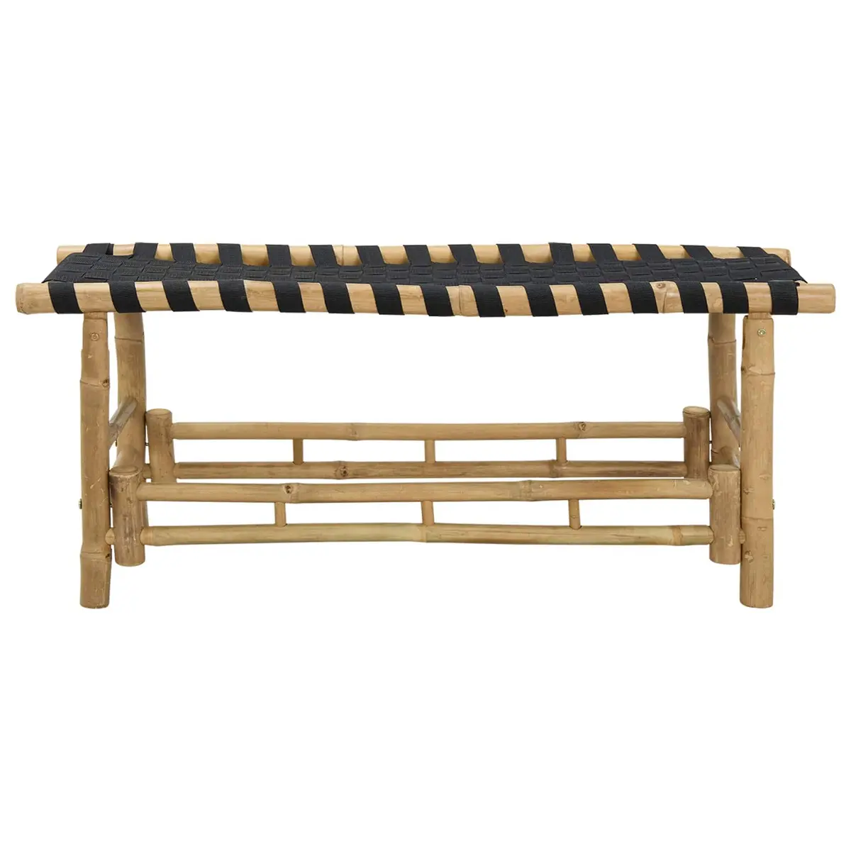 Bamboo Garden Bench 110x38x40cm