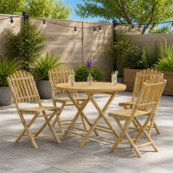 Quality Bamboo Garden Table for Everyday Use