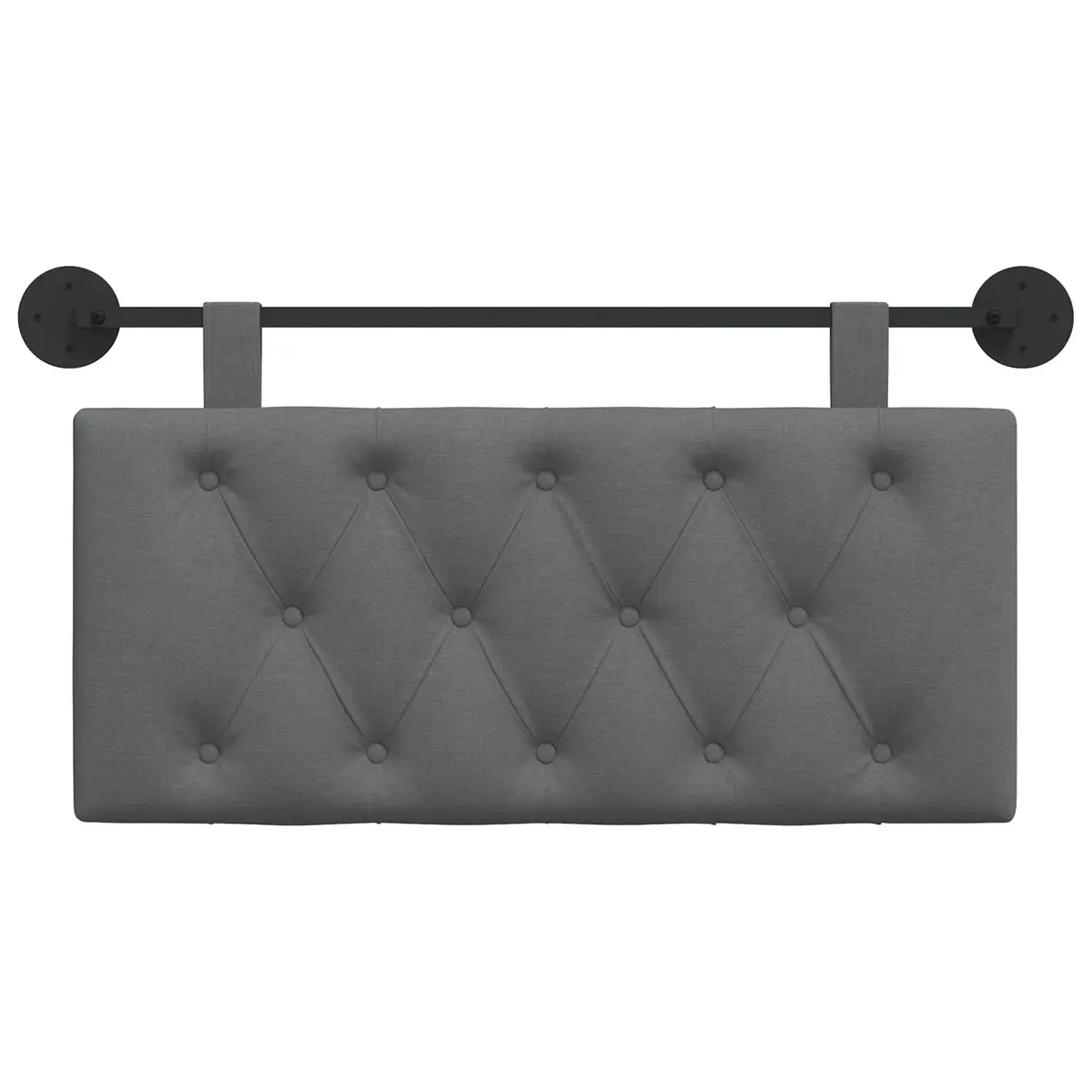 Grey Wall-Mounted Headboard