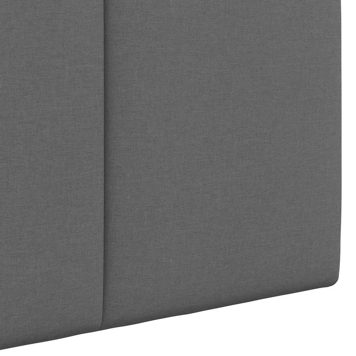 Hanging Headboard Upholstered Bedroom Fabric Modern Dark Grey Stripes