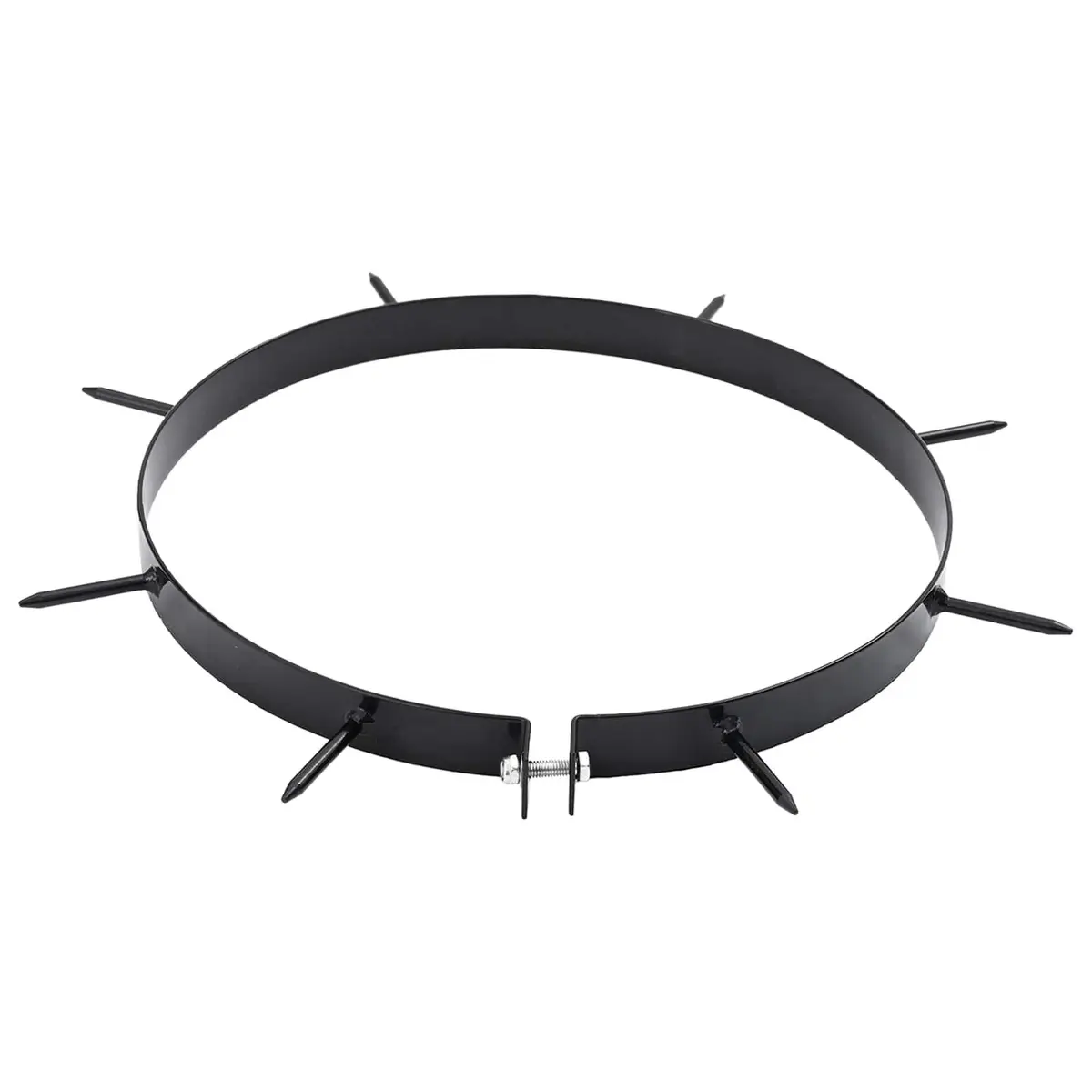 Lawn Aerator Clamp Steel Garden Tool 30 cm Black 5 Pieces