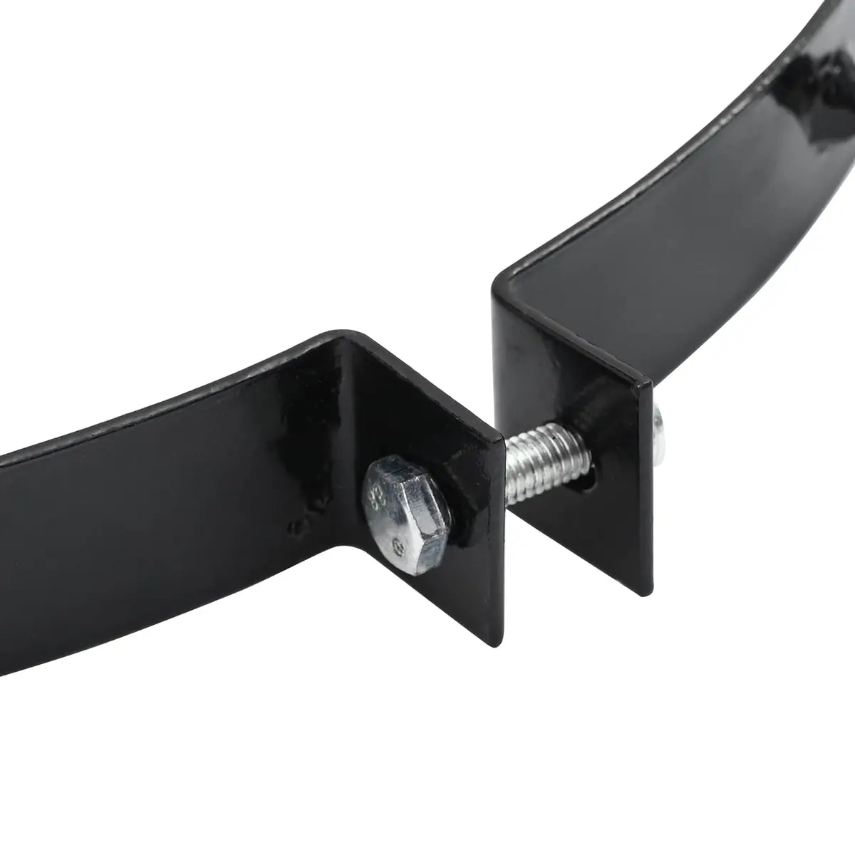 Lawn Aerator Clamp Steel Garden Tool 30 cm Black 5 Pieces
