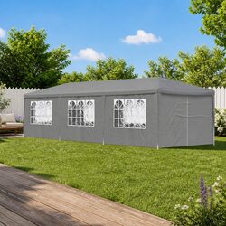 Reliable Outdoor Tent 900x300x255cm Grey – Great Value
