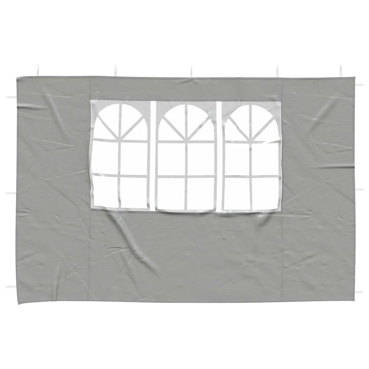 Party Tent Sidewall 300 x 195 cm Grey Outdoor Garden Canopy Panel 2 Pieces