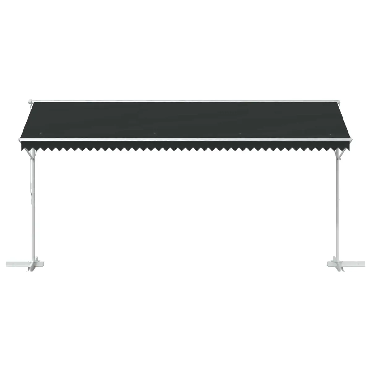 Free Standing Awning Shade 5 x 3 m Anthracite Outdoor Patio Garden