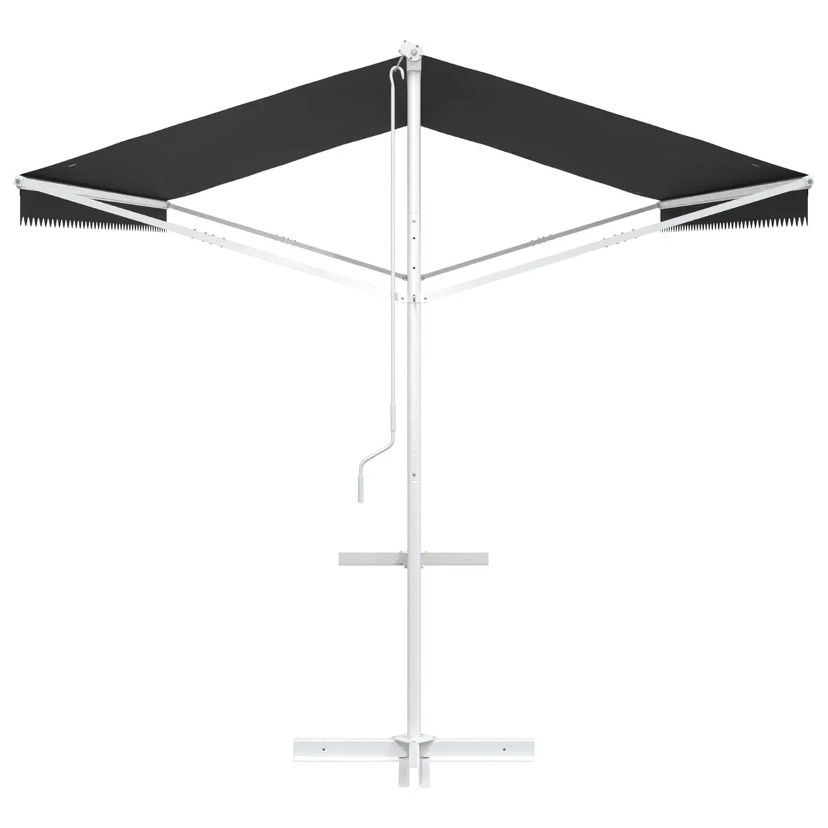 Free Standing Awning Shade 5 x 3 m Anthracite Outdoor Patio Garden
