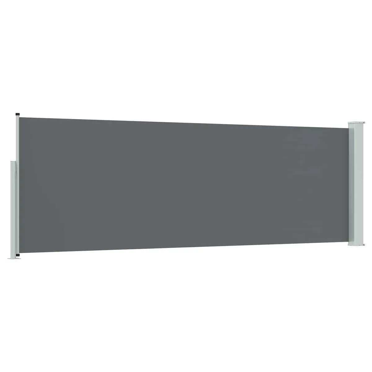 Retractable Side Awning Outdoor Patio Garden Sunshade Privacy 300 x 100 cm Anthracite