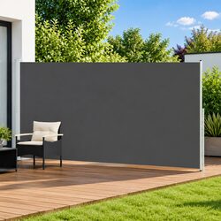 Reliable 180 x 500 cm Retractable Side Awning for Your Patio