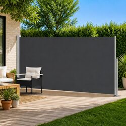 220 x 600 cm Retractable Side Awning for Reliable Shading