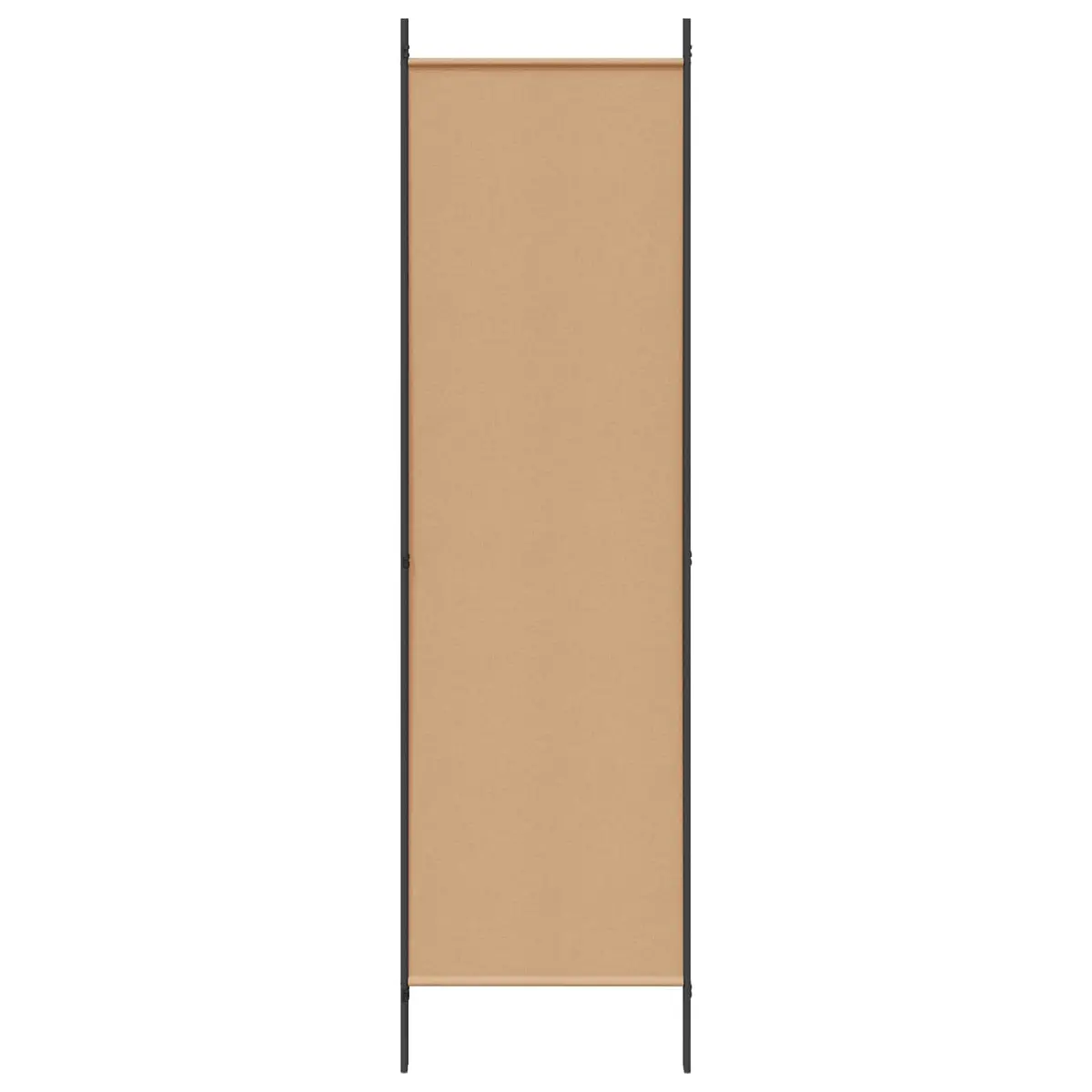 Room Divider Fabric Privacy Screen Foldable 150 x 180 cm Beige