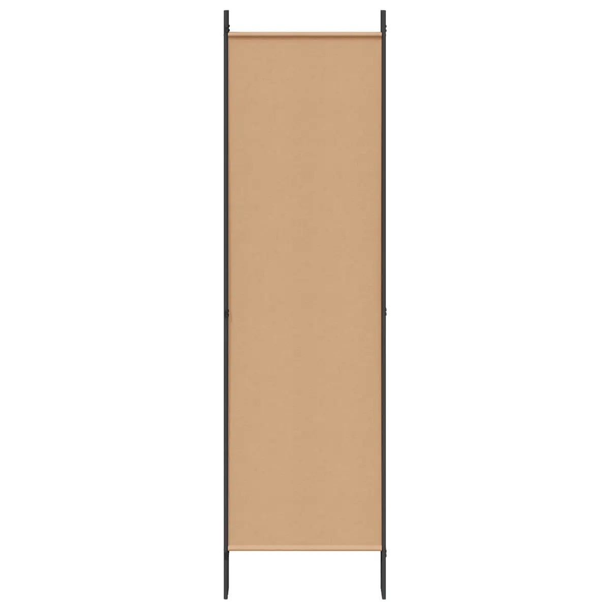 6-Panel Room Divider Folding Privacy Screen Beige Fabric 300 x 180 cm