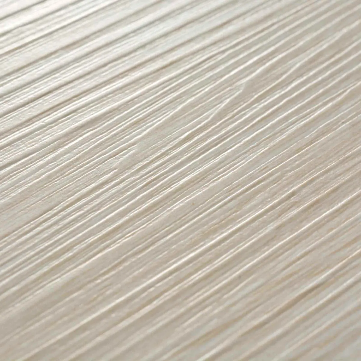 Self-Adhesive PVC Flooring Planks Indoor Use 18 Pieces White