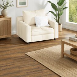 Self-Adhesive PVC Flooring Planks 36 pcs Brown Wood Look Indoor Home Renovation