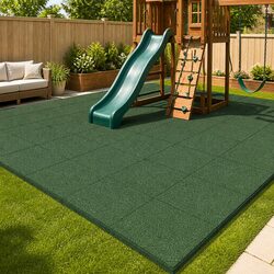 Reliable and Affordable Outdoor Fall Protection Tiles 6 Pack