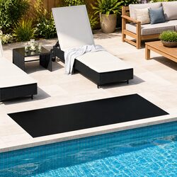 Reliable Black Outdoor Floor Mat 1x2m – Practical Design