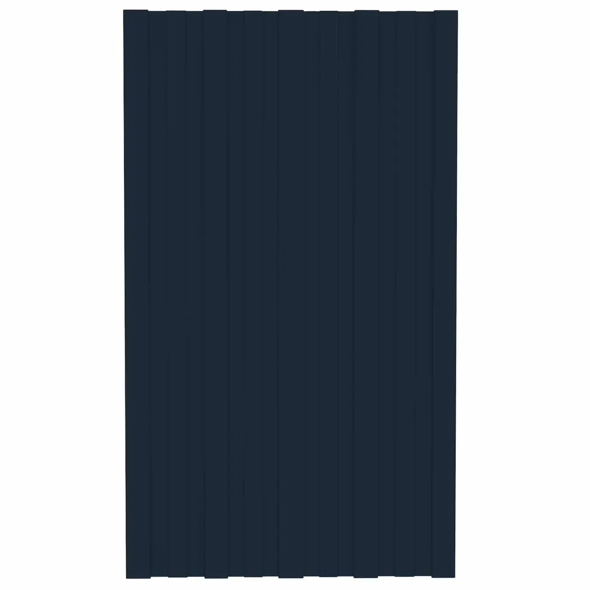Roof Panels 36 Pieces Rectangular 80x45cm Anthracite Galvanised Steel
