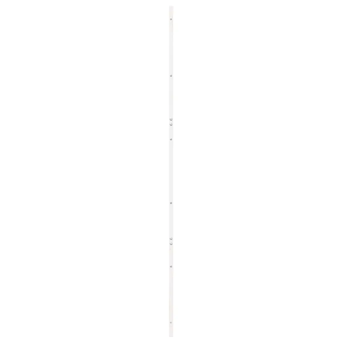 Sliding Barn Door Solid Pine Wood Interior Space-Saving Rustic 100x208cm White
