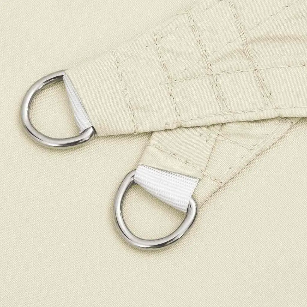 Rectangular Sunshade Sail Outdoor Garden Shade 2x4 m Cream