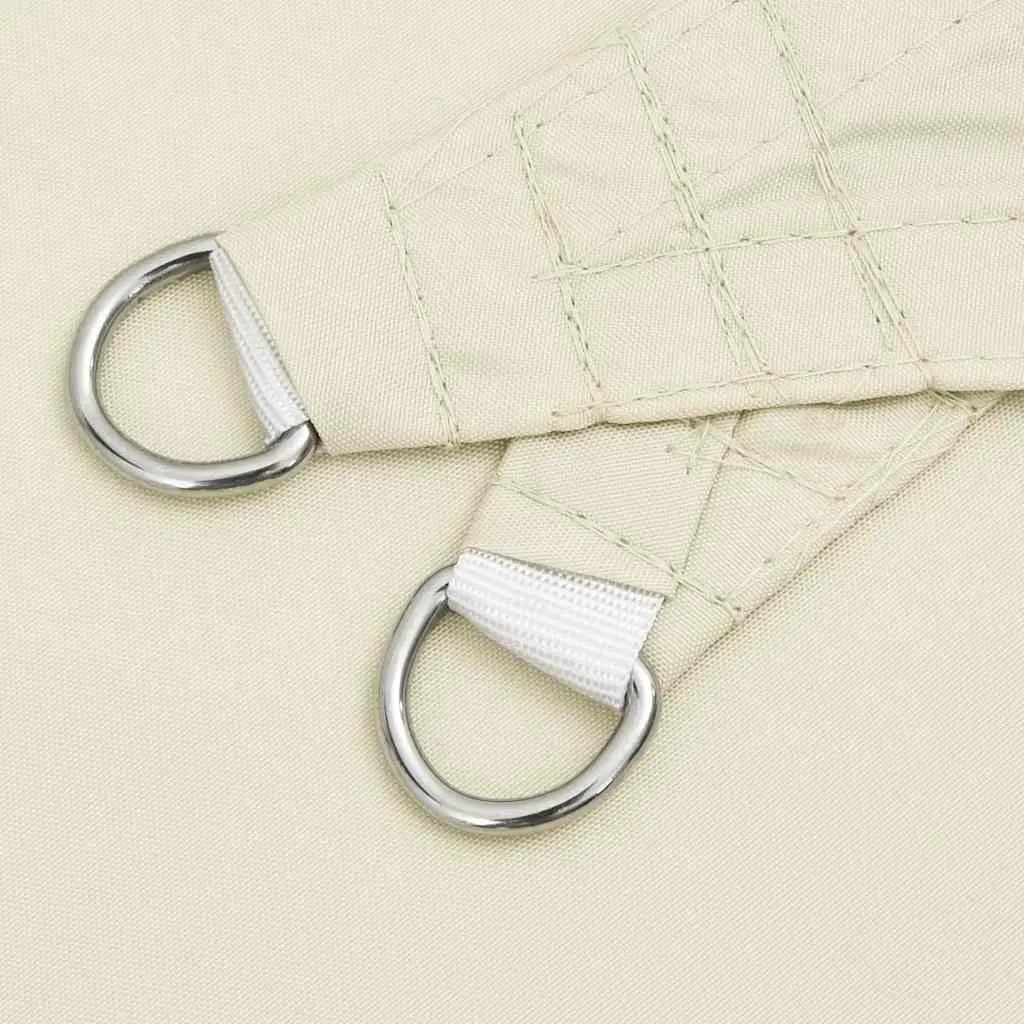 Rectangular Sunshade Sail Outdoor Shade Cloth 4x6m Cream