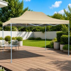 Reliable 3x4.5m Pop-Up Tent for Outdoor Gatherings