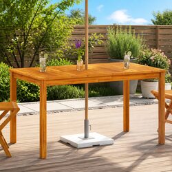 Reliable and Attractive Outdoor Garden Table 140x80x74cm